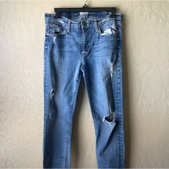 Hudson Jeans Krista Super Skinny Low Rise Stretch Denim Jeans‎ - Size 30 - Picture 12 of 16